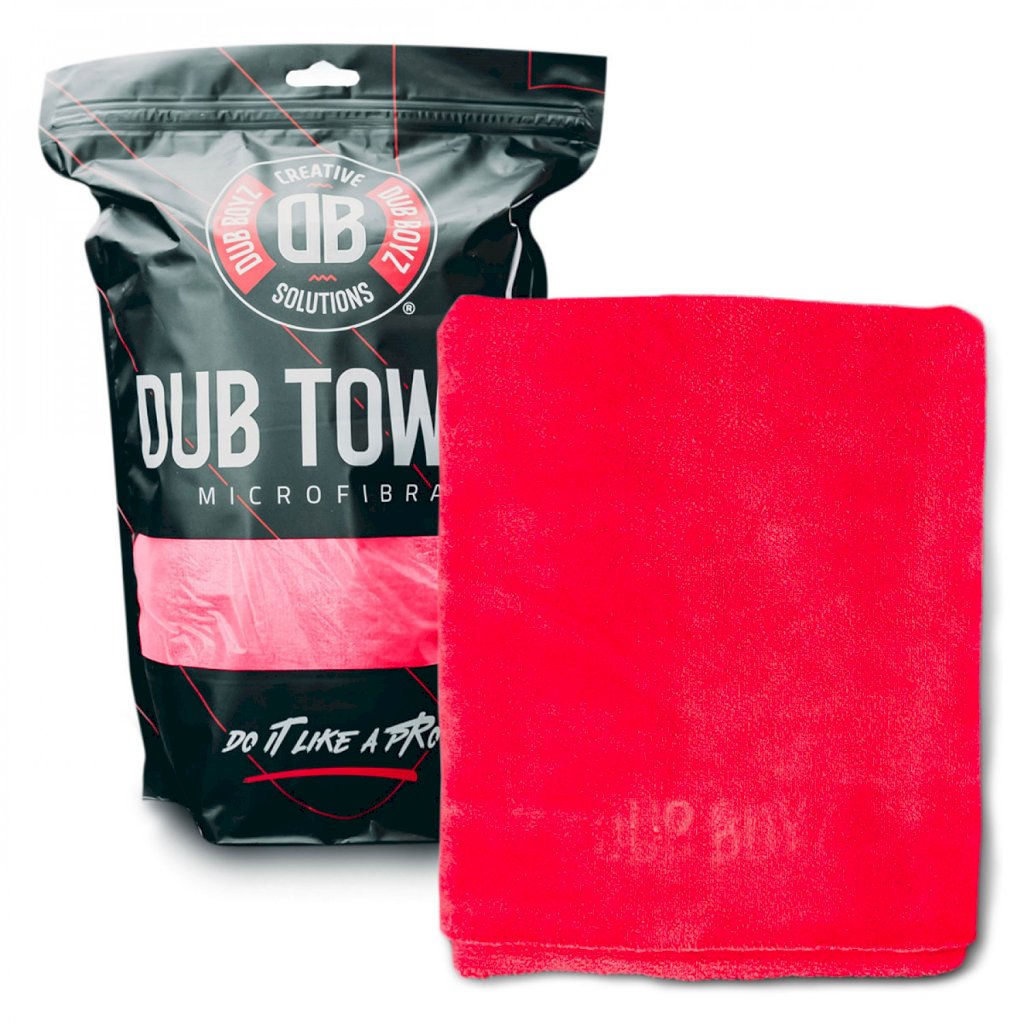 TOALHA DE MICROFIBRA TOWEL 400GSM VERMELHA - DUB BOYZ