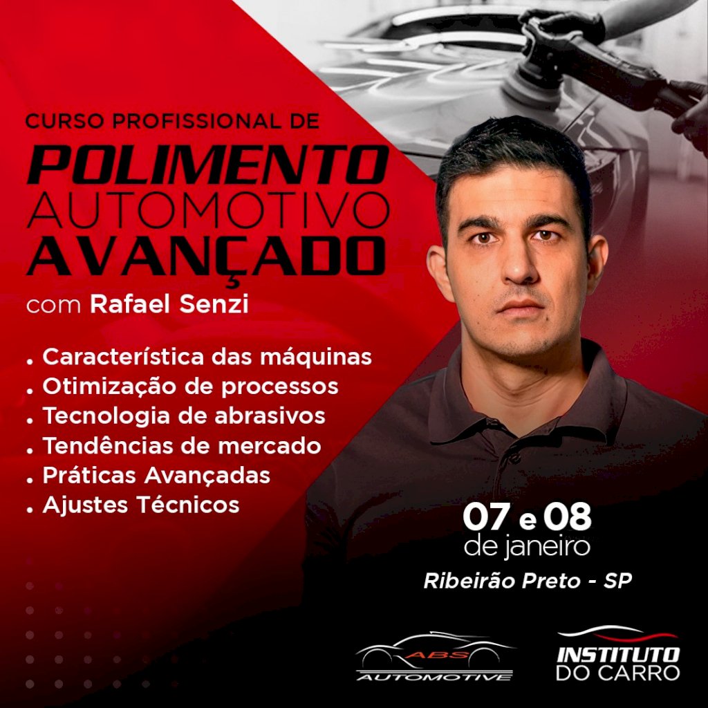 Curso Avançado Instituto do Carro Rafel Senzi 