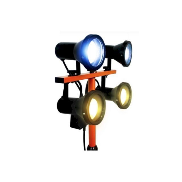 LUMINÁRIA LED COM TRIPÉ 1,35M PARA MECÂNICA SLP-801 SOLVER