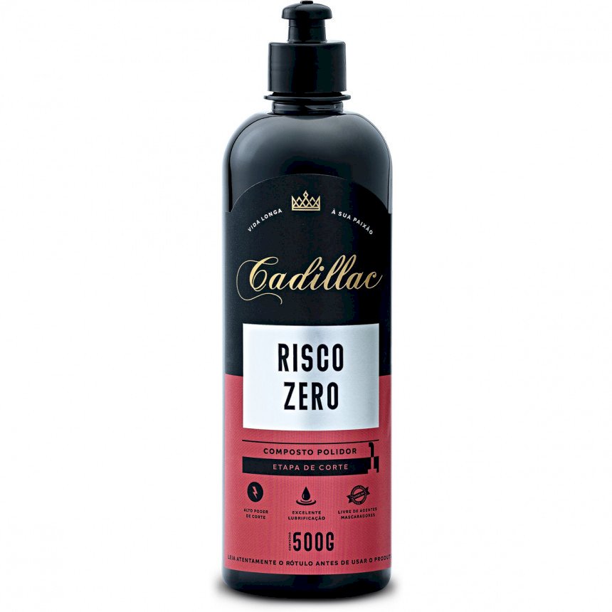 RISCO ZERO 500G COMPOSTO POLIDOR DE CORTE - CADILLAC