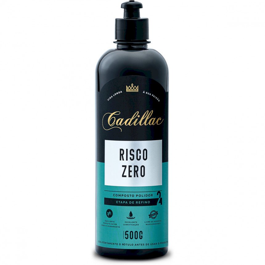 RISCO ZERO 500G COMPOSTO POLIDOR DE REFINO - CADILLAC