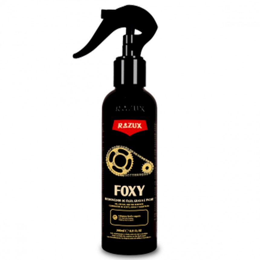 FOXY 240ML - REMOVEDOR DE ÓLEO, GRAXA E PICHE - RAZUX