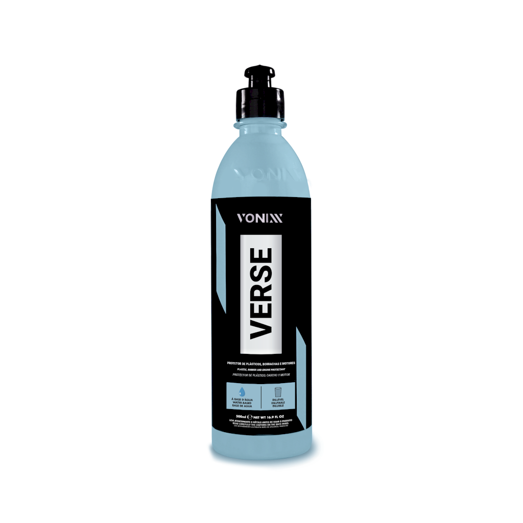 VERSE PROTETOR DE PLÁSTICOS, BORRACHAS E MOTORES 500ML - VONIXX