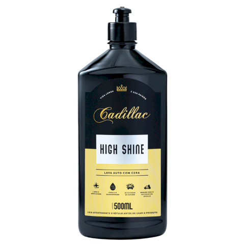HIGH SHINE LAVA AUTOS COM CERA 500ML - CADILLAC
