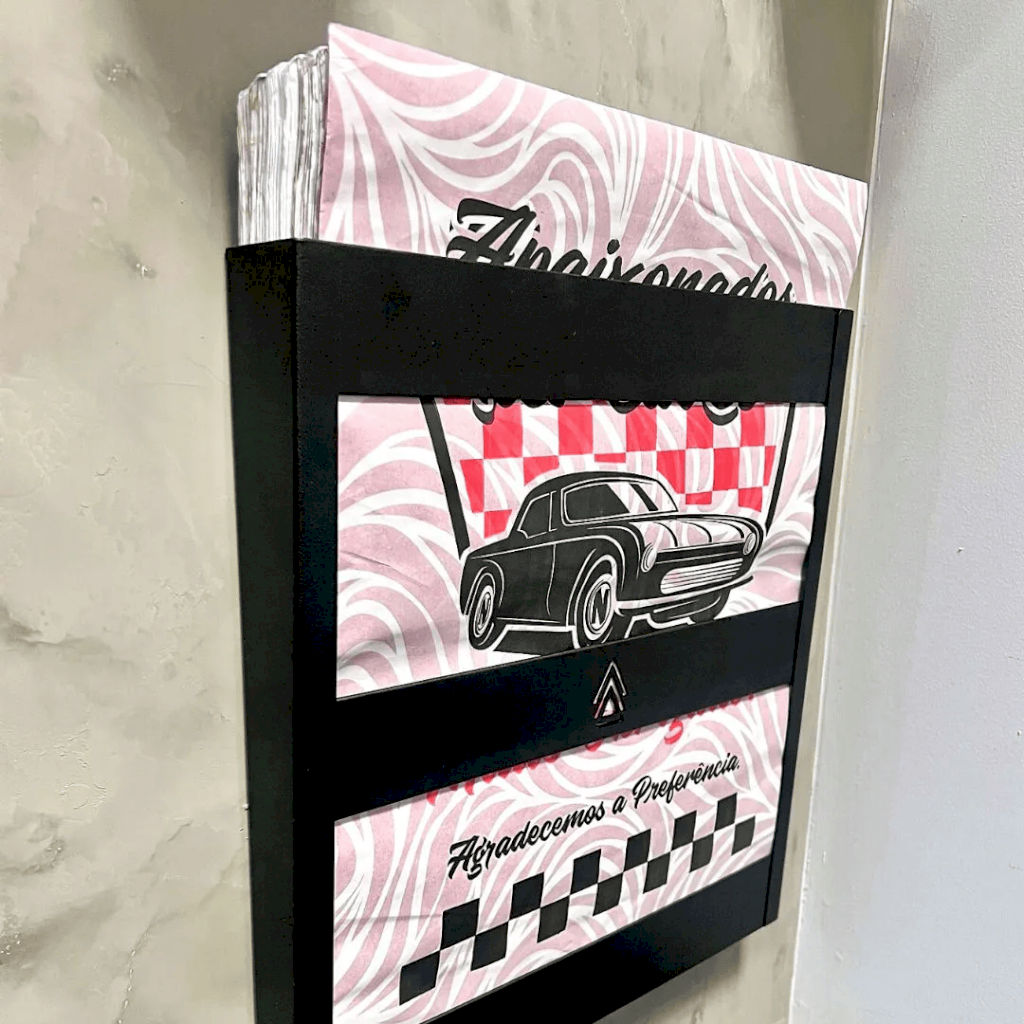 SUPORTE PARA TAPETE DE PAPEL