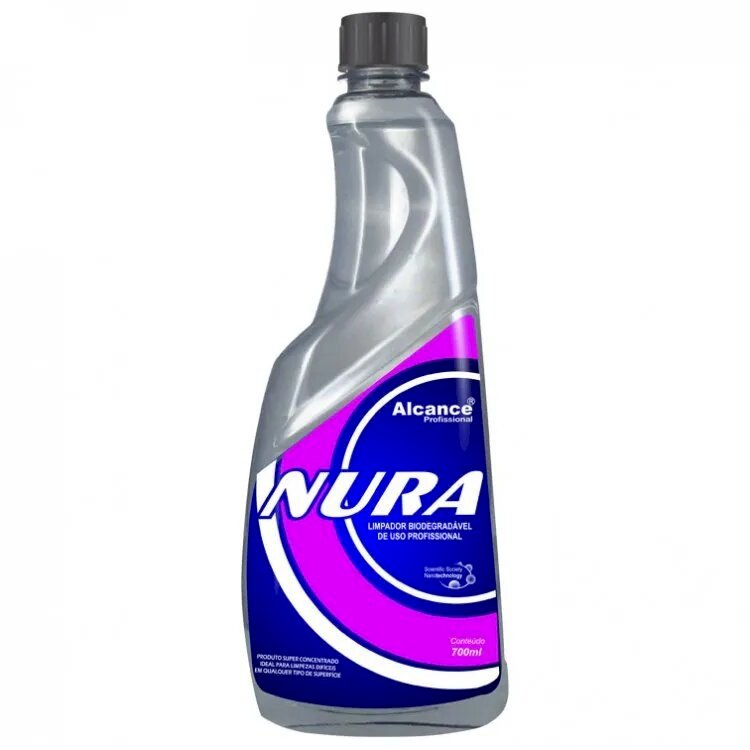 NURA SUPER LIMPADOR BIODEGRADAVEL 700ML CONCENTRADO 1/100  - ALCANCE