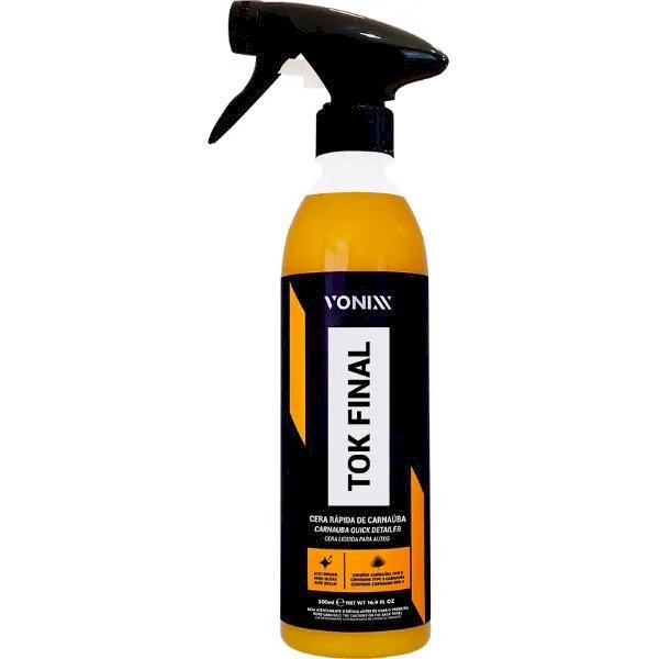 CERA DE CARNAÚBA TOK FINAL 500ML - VONIXX