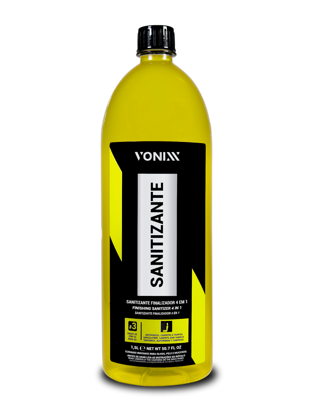 SANITIZANTE FINALIZADOR 1,5L 4 EM 1 - VONIXX