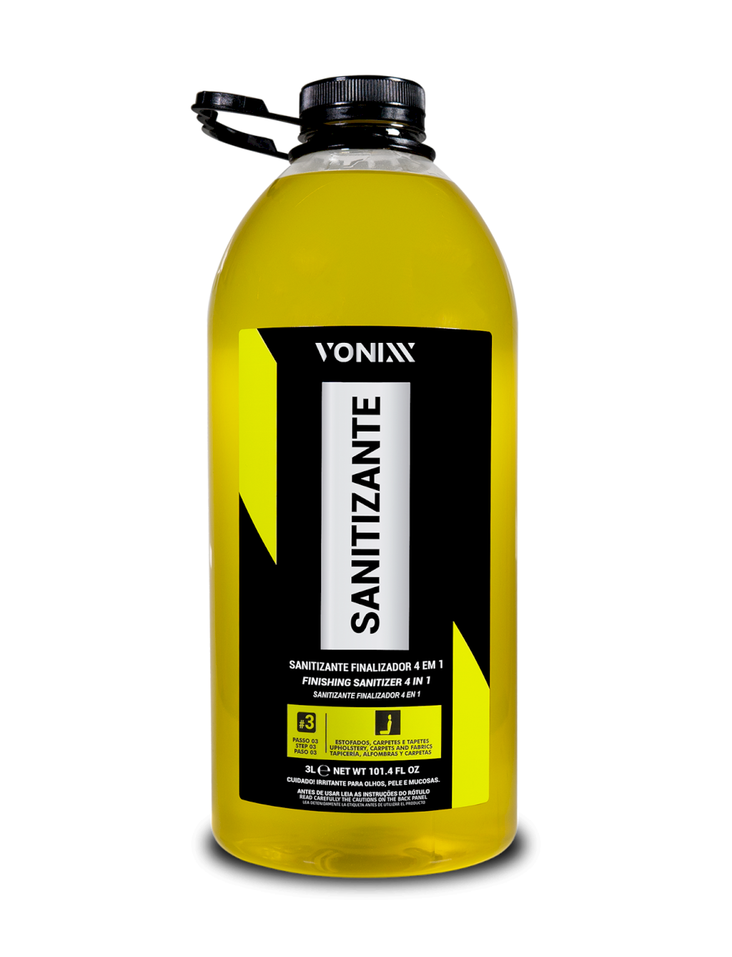 SANITIZANTE FINALIZADOR 3L 4 EM 1 - VONIXX