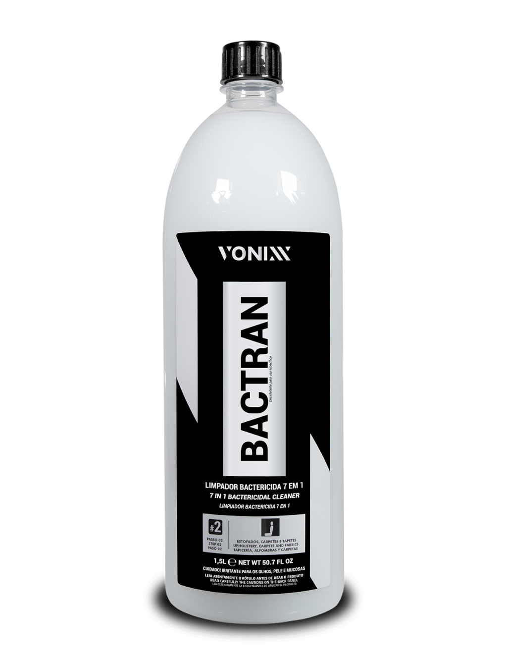 BACTRAN 1,5L LIMPADOR BACTERICIDA 7 EM 1 - VONIXX