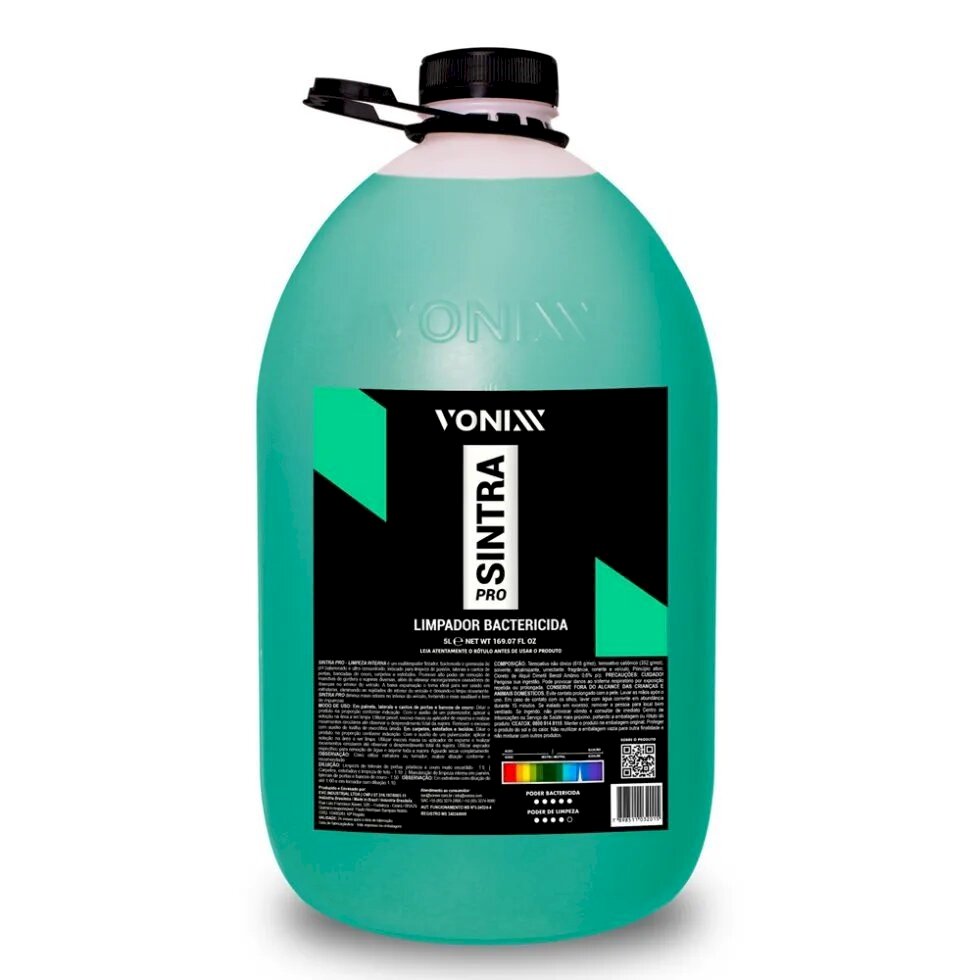 SINTRA PRO – LIMPEZA INTERNA DE VEÍCULOS 5L - VONIXX