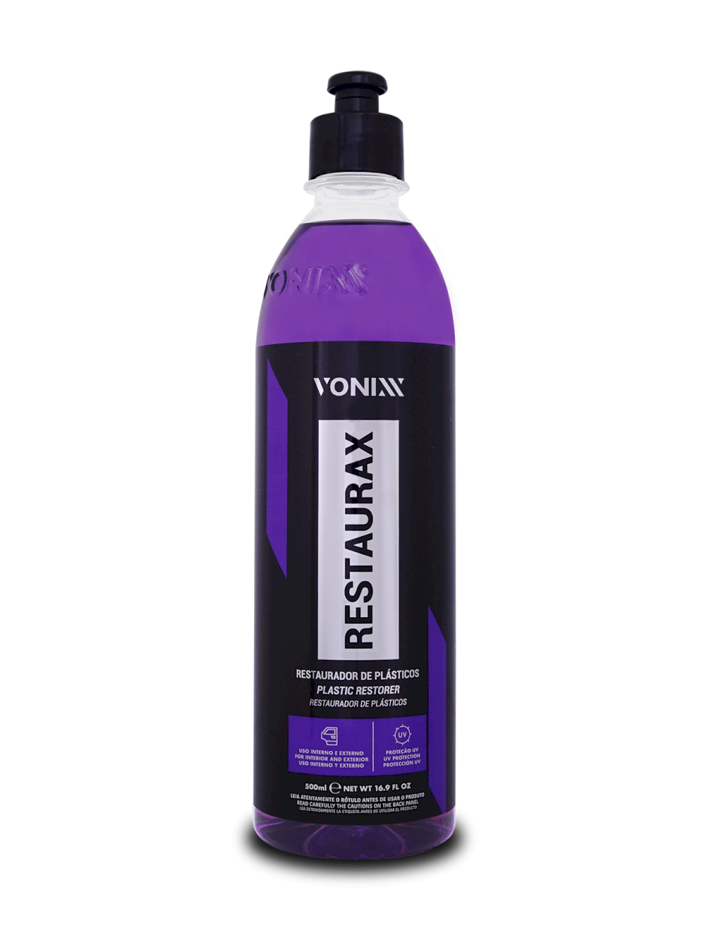 RESTAURAX RESTAURADOR DE PLÁSTICOS 500ML - VONIXX