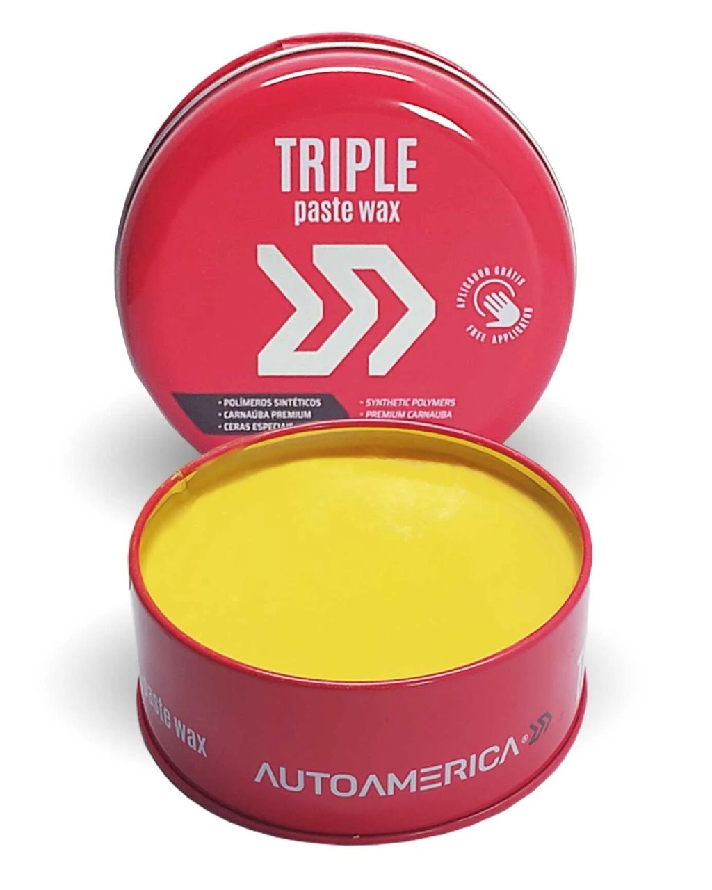 CERA DE CARNAÚBA TRIPLE PASTE WAX 100G - AUTOAMERICA