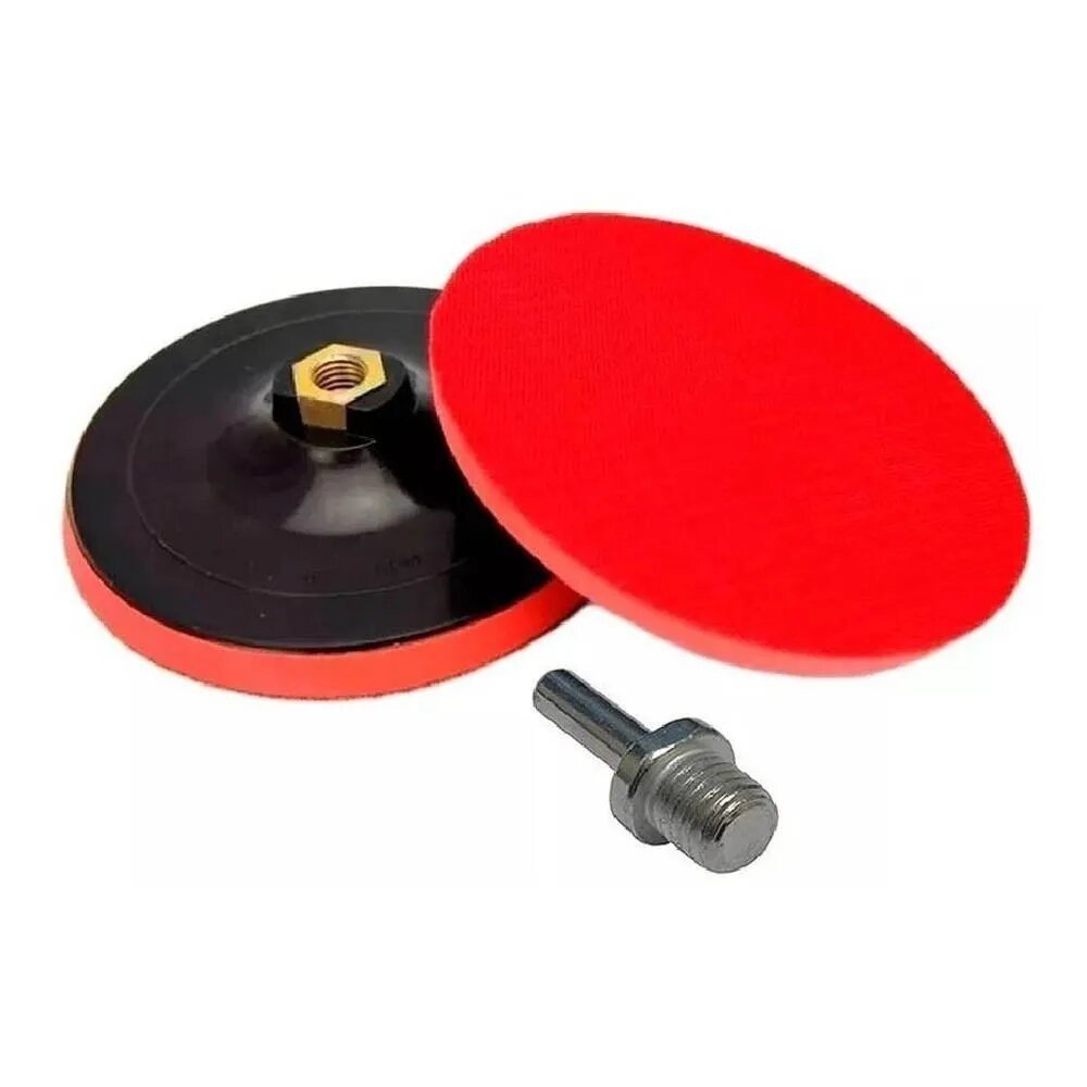 DISCO SUPORTE DE BORRACHA COM VELCRO 5