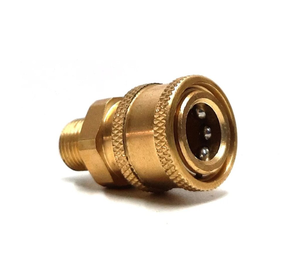 BICO ENGATE RÁPIDO 1/4 DOURADO PARA SNOW FOAN - DETAILER