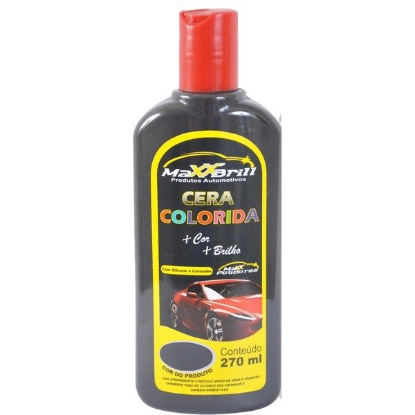 CERA COLORIDA PRETA - MAXXBRILL