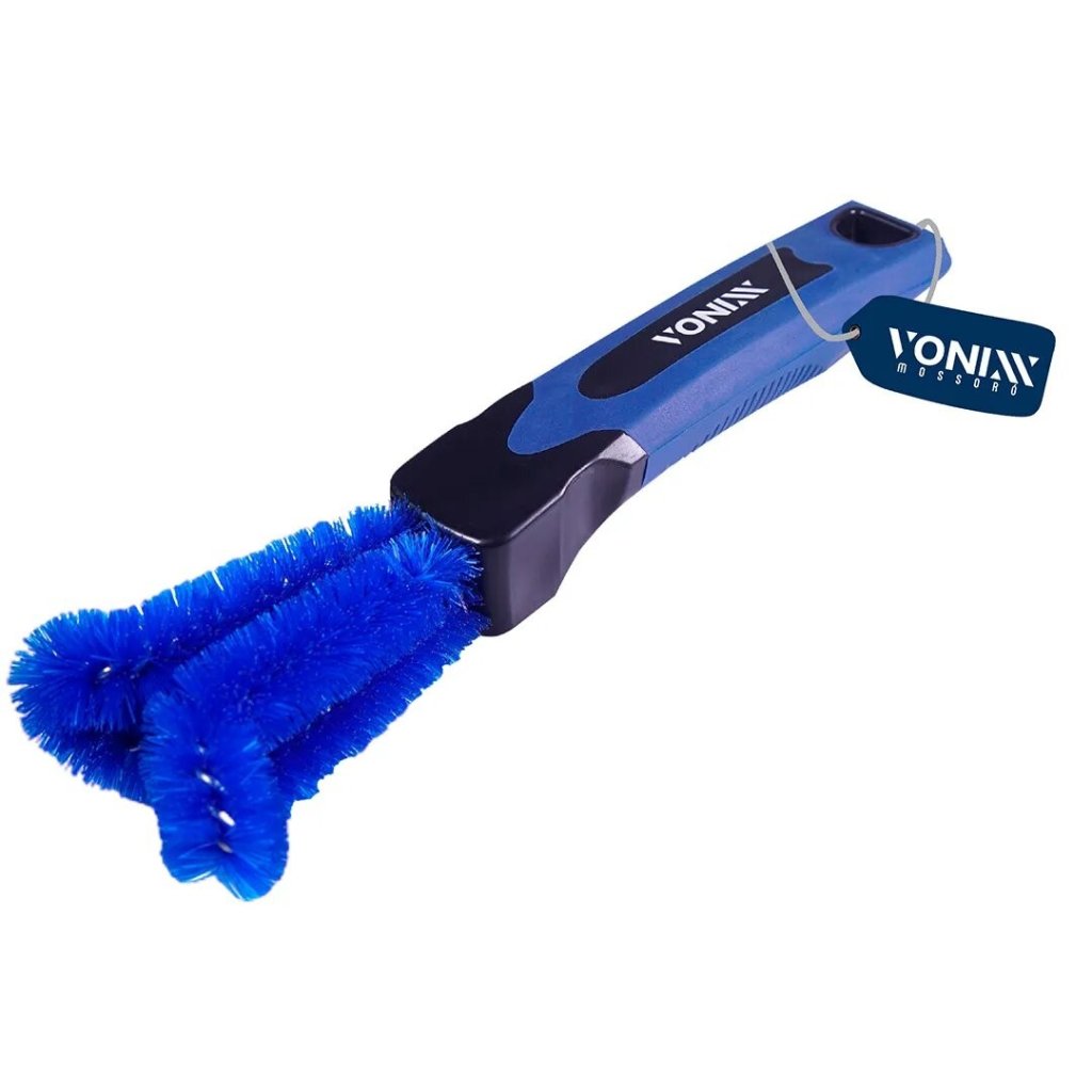 ESCOVA PARA LIMPEZA DE RAIOS E AROS DE MOTOS - VONIXX