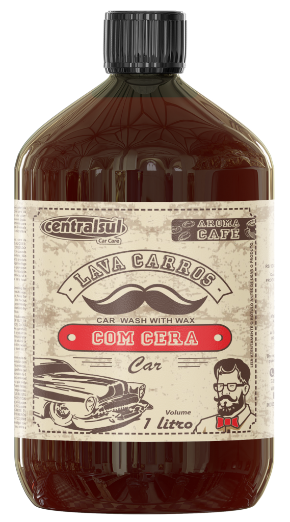 LAVA CARROS 1L SHAMPOO COM CERA - CENTRALSUL