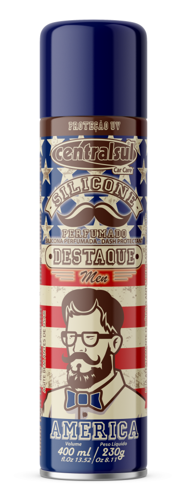 SILICONE AEROSSOL MEN AMERICA 400ML – CENTRALSUL