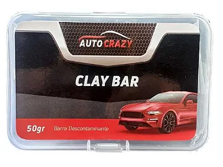 CLAY BAR BARRA DESCONTAMINANTE 50G - AUTOCRAZY