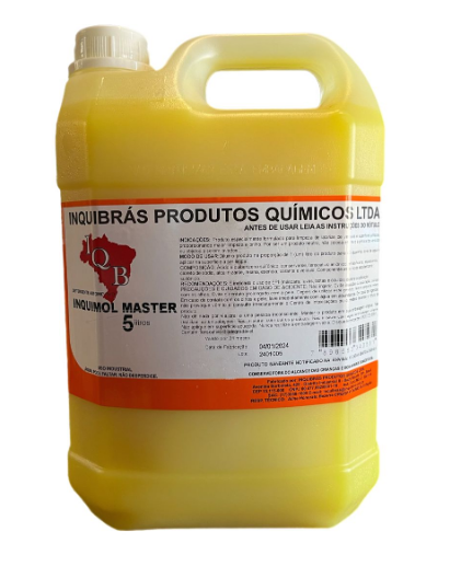 INQUIMOL MASTER 5L SHAMPOO NEUTRO DILUIÇÃO ATÉ 1/40 - INQUIBRÁS