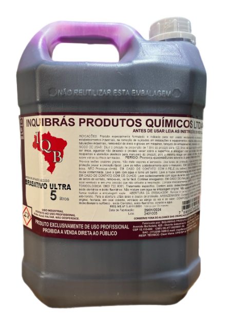 BRASATIVO ULTRA (ATIVADO) 5L CONCENTRADO 1/100 - INQUIBRÁS
