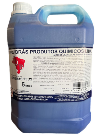 ALCABRAS PLUS (SOLUPAN/DESENGRAXANTE) 5L CONCENTRADO 1/10 - INQUIBRÁS