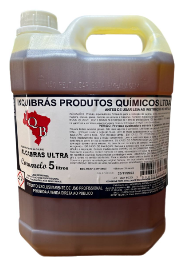 ALCABRAS ULTRA CARAMELO (SOLUPAN/DESENGRAXANTE) 5L CONCENTRADO 1/100 - INQUIBRÁS