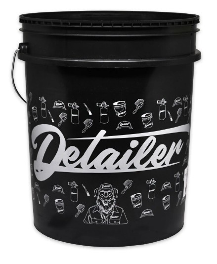 BALDE PARA SEPARADOR DE PARTÍCULAS 19L (PRETO) - DETAILER