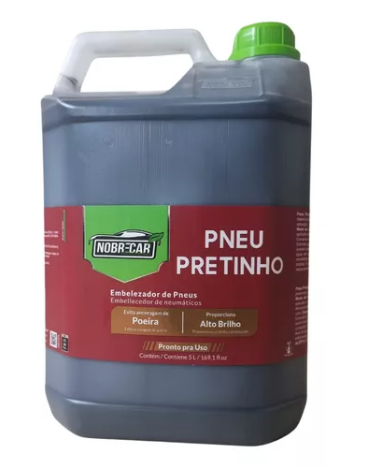 PNEU PRETINHO EMBELEZADOR DE PNEUS 5L - NOBRECAR