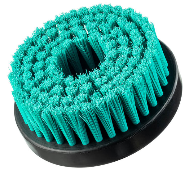 ESCOVA LIMPA ESTOFADOS VERDE MACIA 120MM - AUTOCRAZY