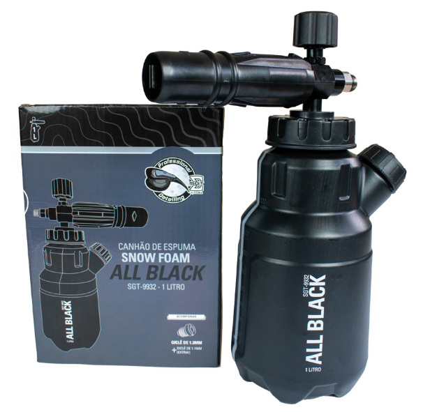  CANHÃO DE ESPUMA SNOW FOAM ALL BLACK – 1L SGT SGT TOOLS