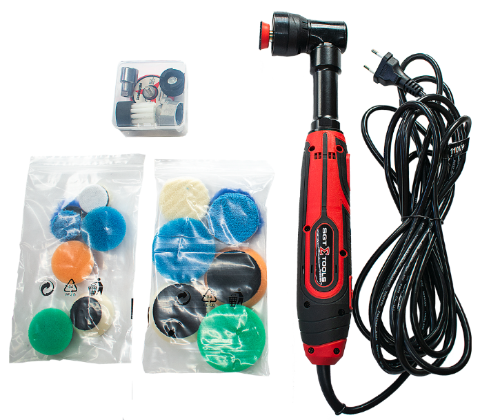  POLITRIZ NANO HIBRIDA – 3MM/12MM ORBITA 127V/220V - SGT TOOLS