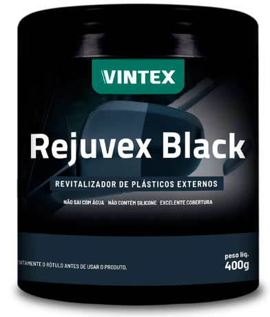 REJUVEX BLACK 400G REVITALIZADOR DE PLÁSTICOS VINTEX - VONIXX