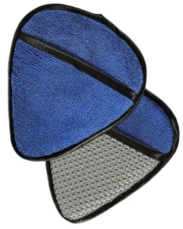 MICROFIBRA TRIANGULAR PARA DETALHAMENTO DE RODAS E AROS - VONIXX