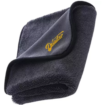 TOALHA DE SECAGEM SUPER PREMIUM PRETA 500GSM 47X77CM - DETAILER