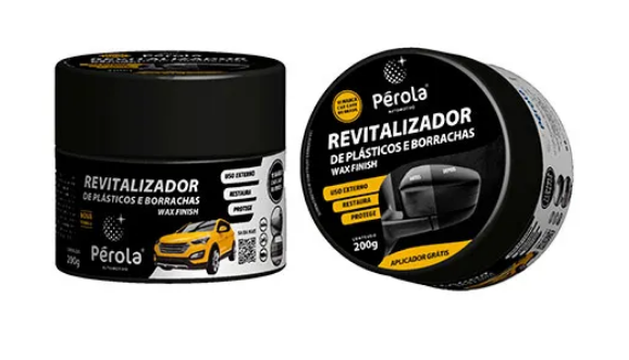 REVITALIZADOR DE PLÁSTICOS E BORRACHAS 200g - PÉROLA