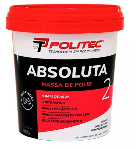 MASSA DE POLIR ABSOLUTA - POLITEC