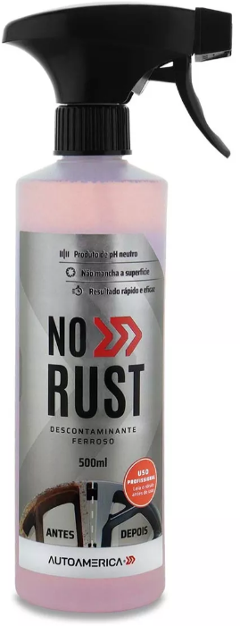 NO RUST 500ML DESCONTAMINANTE FERROSO - AUTOAMERICA