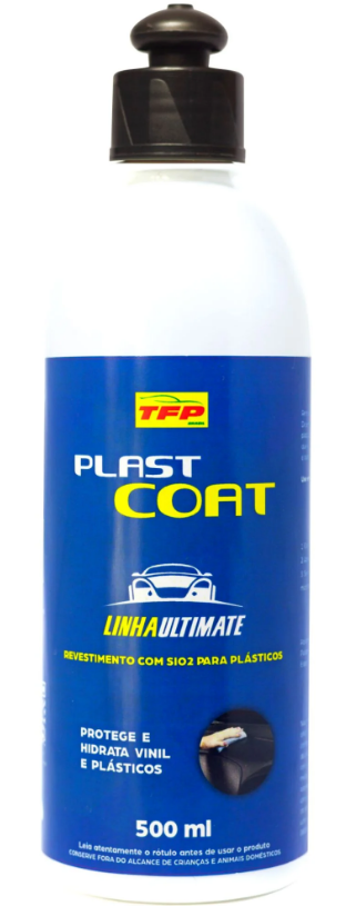 PLAST COAT- REVESTIMENTO PARA PLASTICO 500 ML - TFP BRASIL
