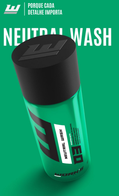 NEUTRAL WASH LAVA AUTO 500ML - WORKS DETAIL