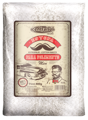 ESTOPA POLIMENTO 400G - CENTRALSUL