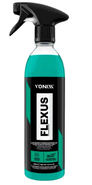 FLEXUS LIMPADOR E CONDICIONADOR DE PLÁSTICOS INTERNOS 500ML - VONIXX