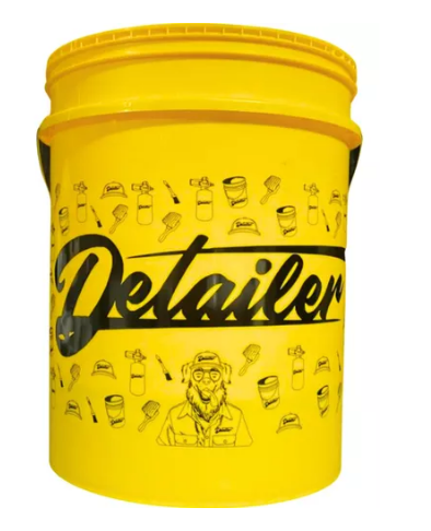 BALDE PARA SEPADOR DE PARTÍCULAS 19L (AMARELO) - DETAILER