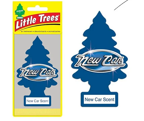 LITTLE TREES - NEW CAR (AROMA CARRO NOVO) - IDEAL PARA CARROS E AMBIENTES
