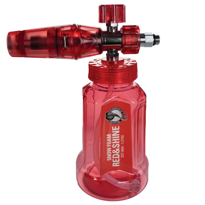 CANHÃO DE ESPUMA SNOW FOAM RED&SHINE - SGT TOOLS