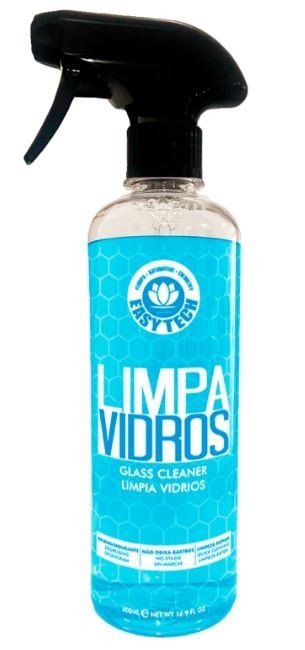 LIMPA VIDROS 500ML DESENGORDURANTE - EASYTECH
