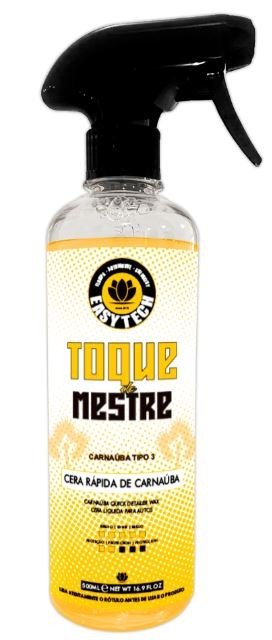 CERA RÁPIDA DE CARNAÚBA TOQUE DE MESTRE 500ML - EASYTECH