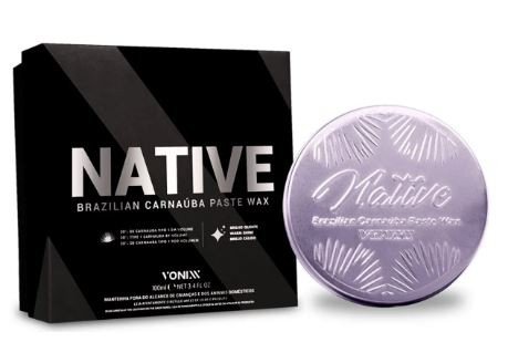 NATIVE PASTE WAX BRAZILIAN CARNAÚBA 100G - VONIXX