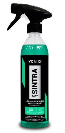 SINTRA FAST 500ML – LIMPEZA INTERNA DE VEÍCULOS/LIMPADOR BACTERICIDA - VONIXX